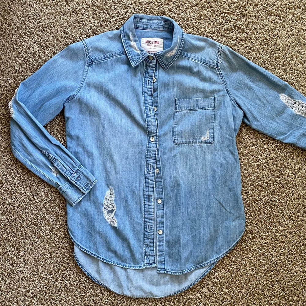 Mossimo Jean Shirt Size Small